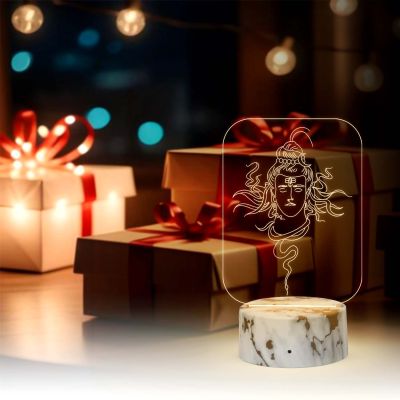 Lord Shiva Design Night Lamp